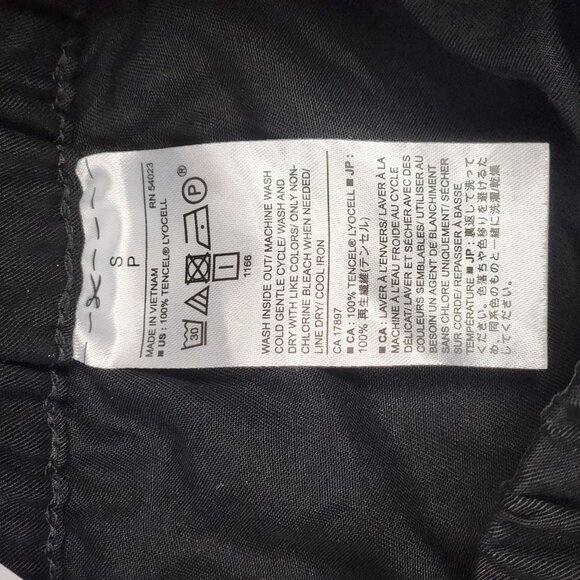 Banana Republic Black Tencel Joggers Pants Women Size S - Picture 11 of 12